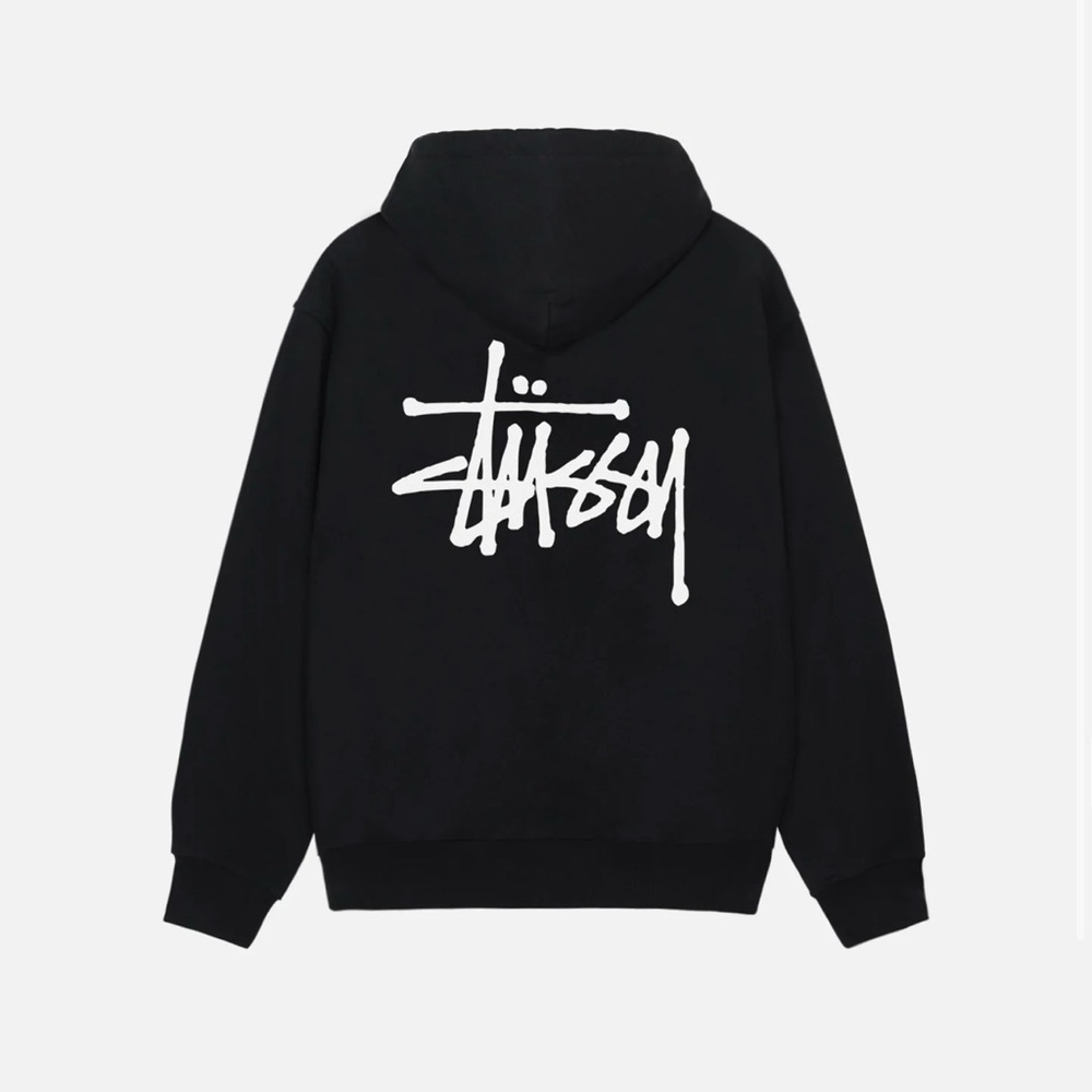Stussy Black Hoodie Sweater